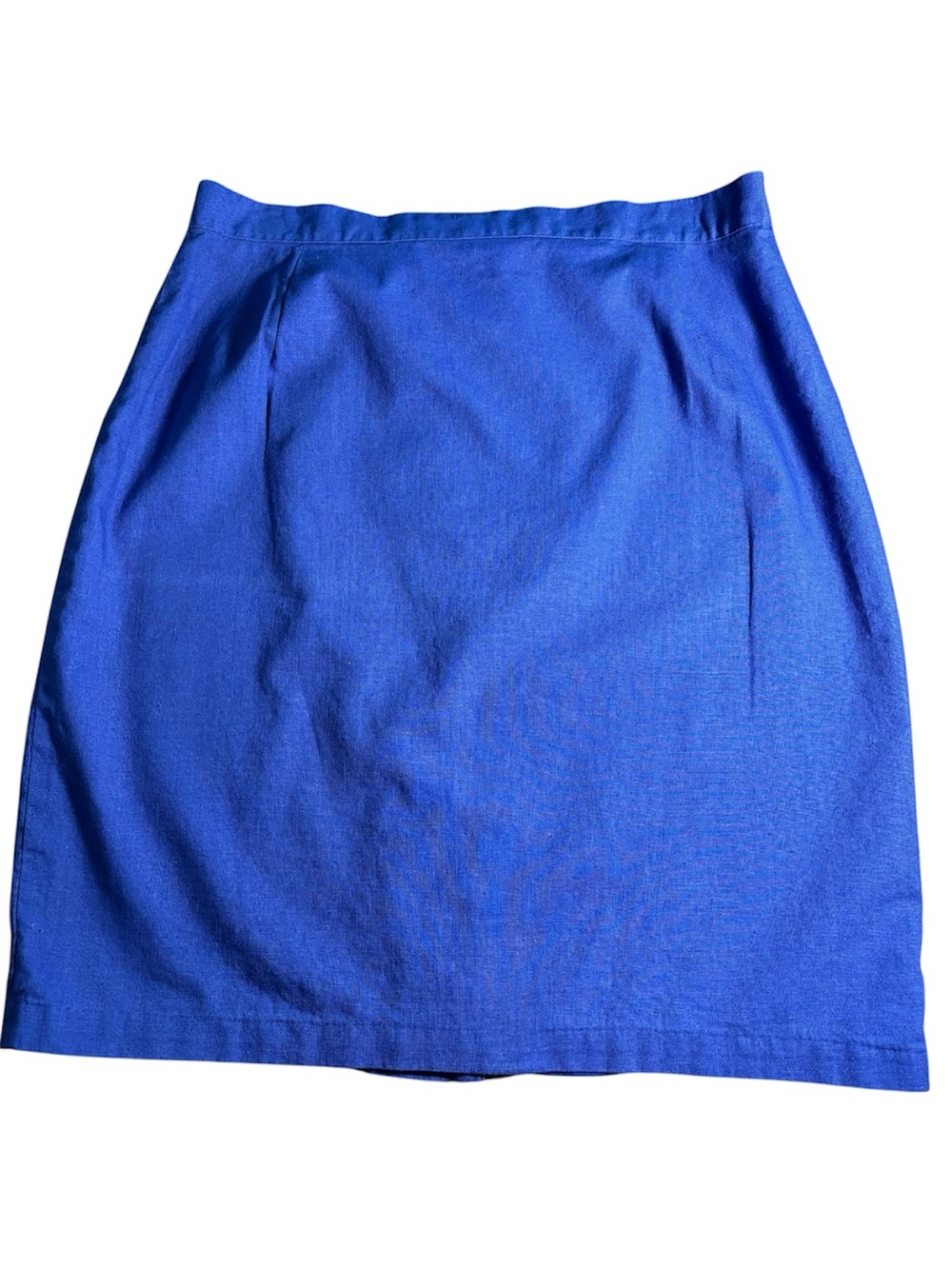 Savannah Purple Pencil Skirt VINTAGE 16 NWOT linen cotton